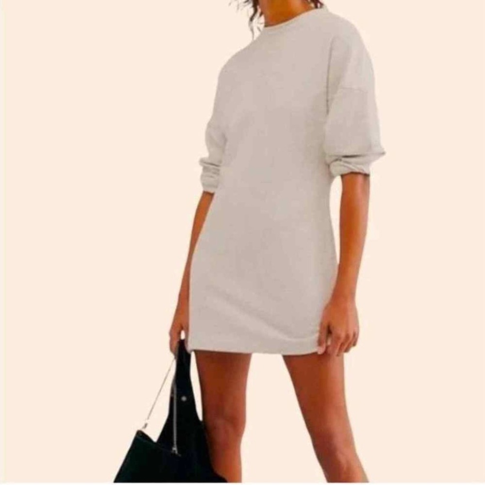 Free People Beach Sweatshirt Dress